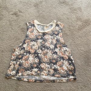 Floral tank top